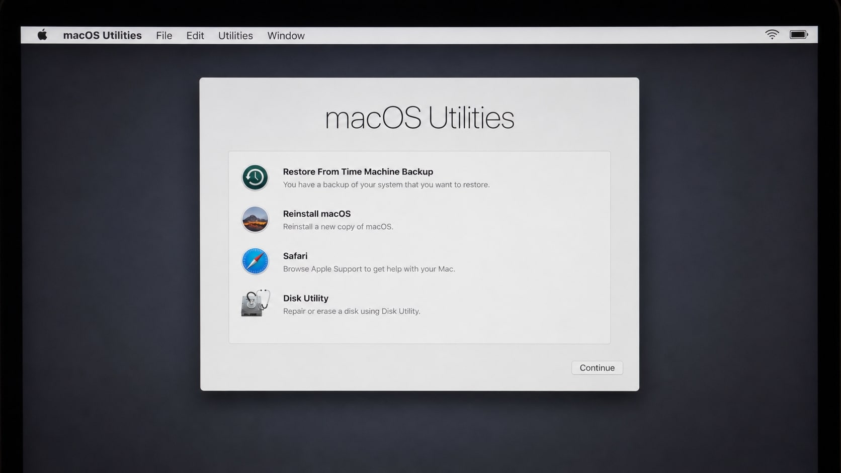 macbook wont boot up