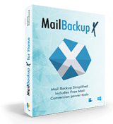 revisión de mail backup x