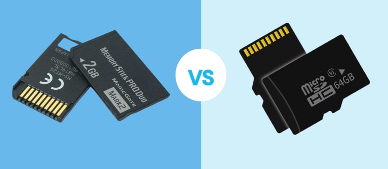 memory stick vs sd card