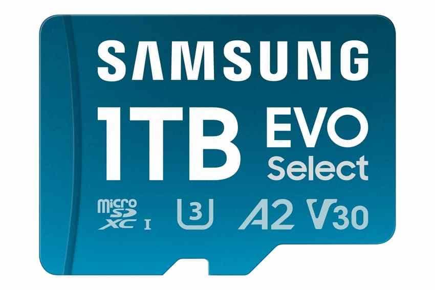 samsung evo select microsd card