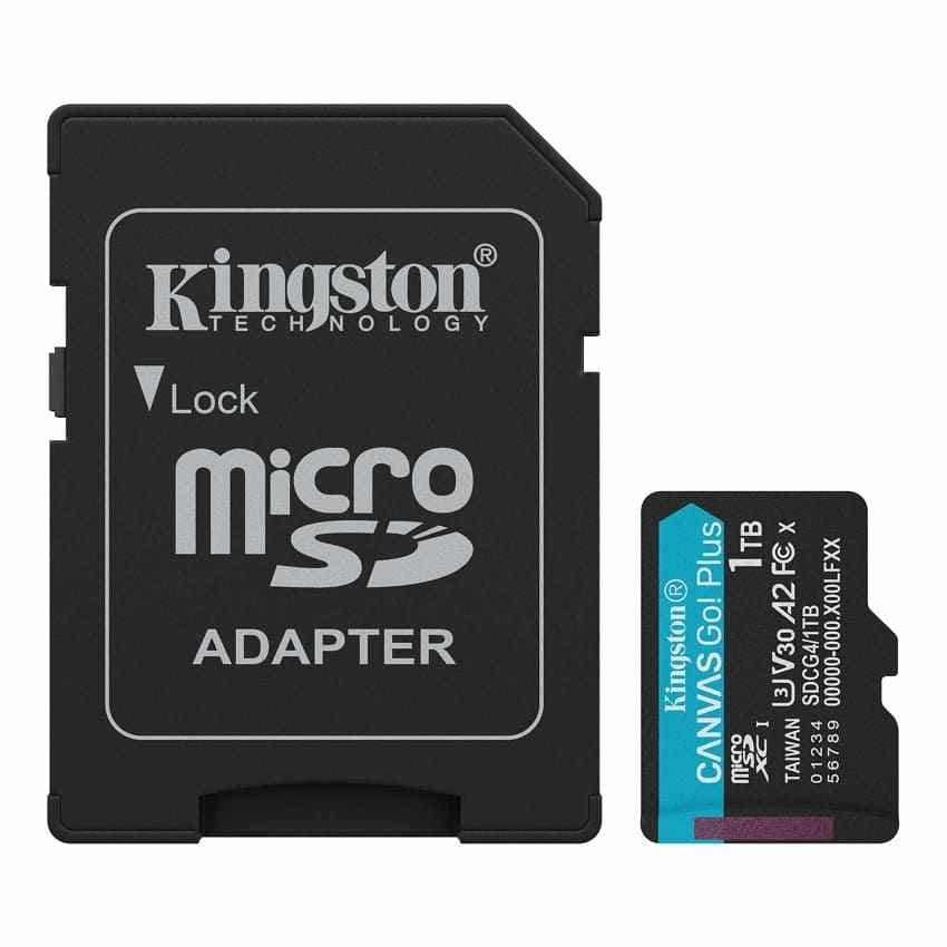 kingston canvas go plus microsd card