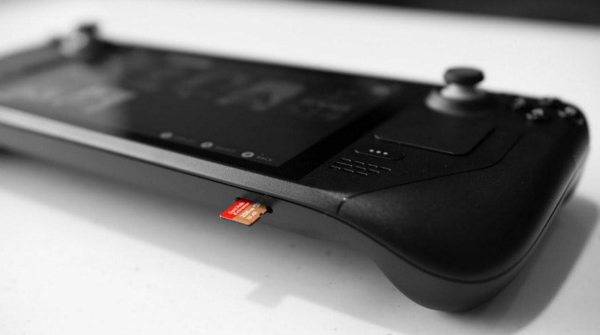 why steam deck need sd card