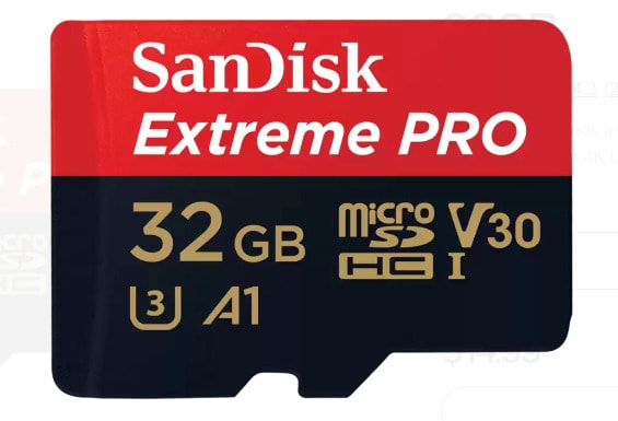 sandisk extreme pro sd card