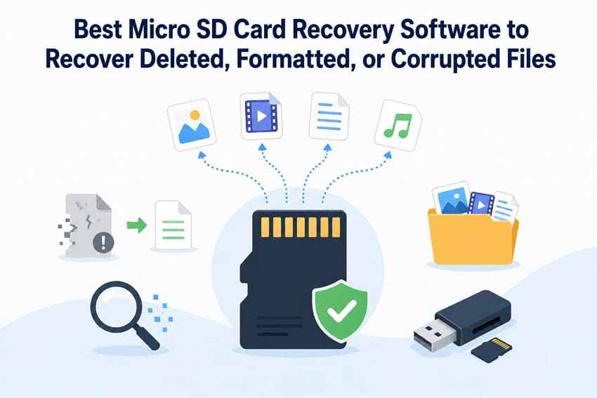 Best Micro SD Card Recovery Software for Deleted, Formatted, and Corrupted Files