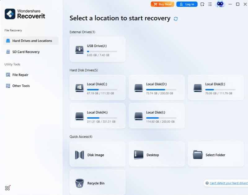 recoverit data recovery software