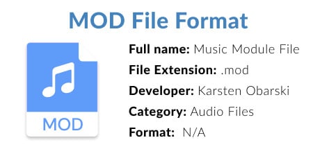 ¿qué es el formato de archivo mod?
