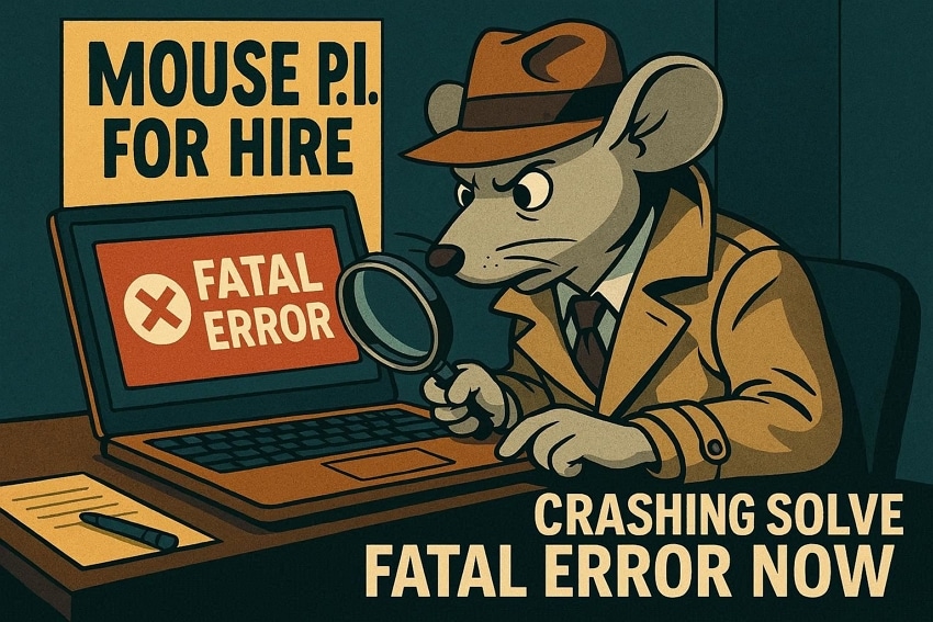fatal error mouse pi for hire