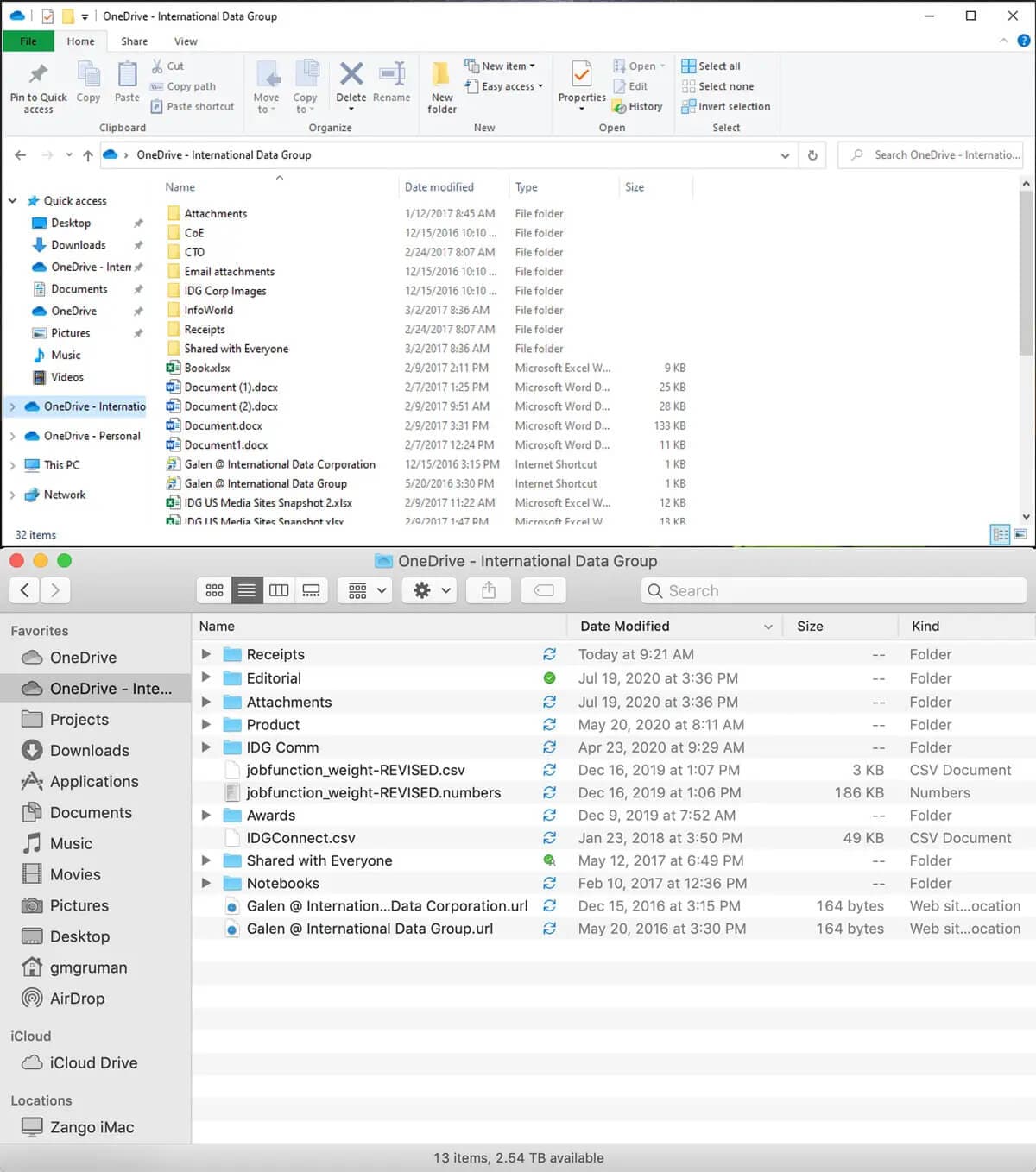 share the files in the ntfs drive to the cloud