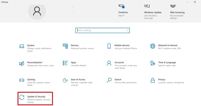 click update and security