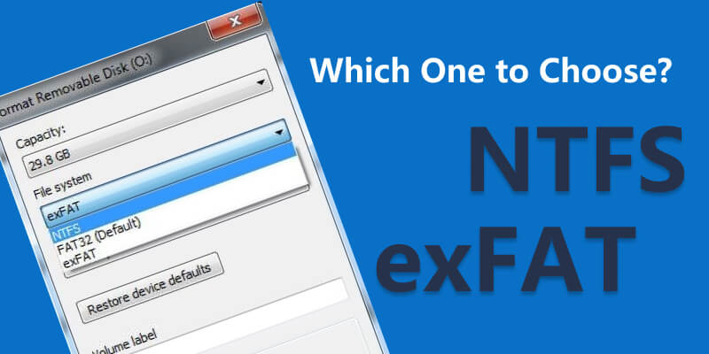Difference Between NTFS And ExFAT Full Comparison
