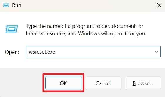 run the microsoft store reset step for onedrive