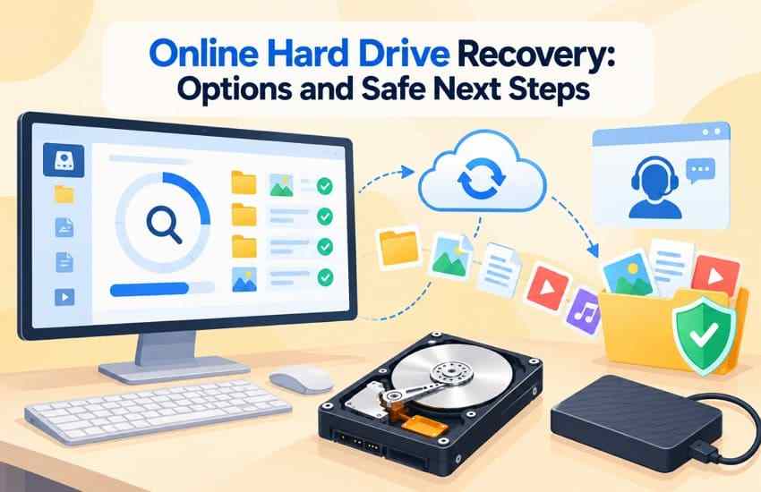 Online Hard Drive Recovery: Local Software, Remote Help, and Safe Next Steps