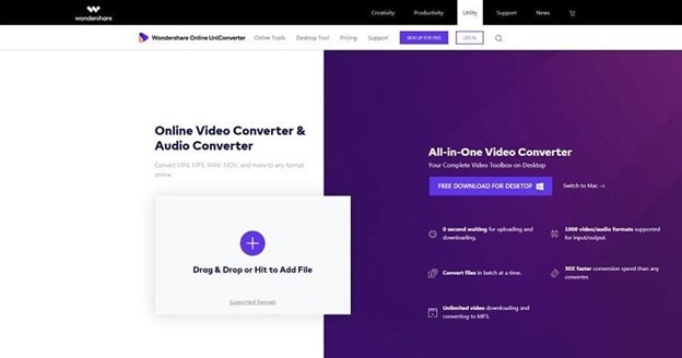 convert ogm to mp4 online free with media.io