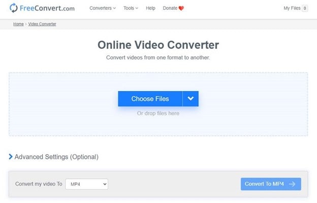 convert ogm to mp4 online free with freeconvert