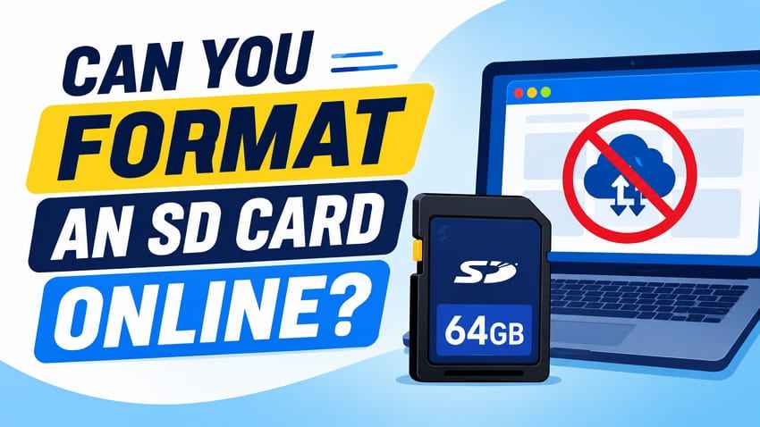 Can You Format an SD Card Online? The Truth and Safe Free Alternatives