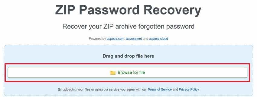 upload zip in aspose