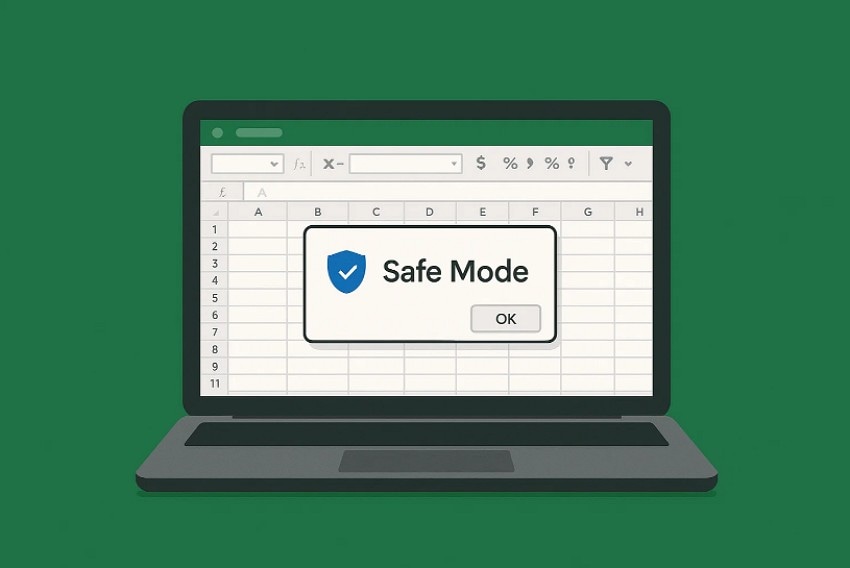 open excel in safe mode