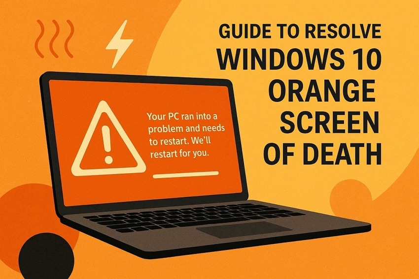guide to orange screen of death windows