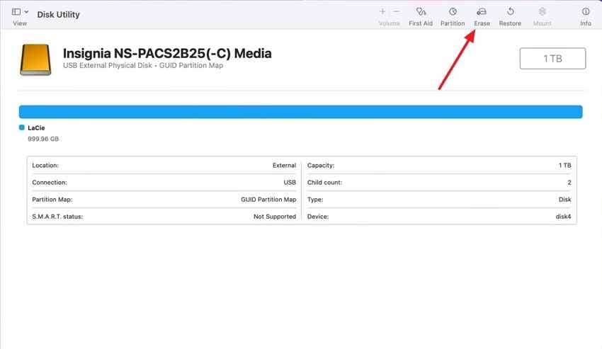 format sd card mac disk utility