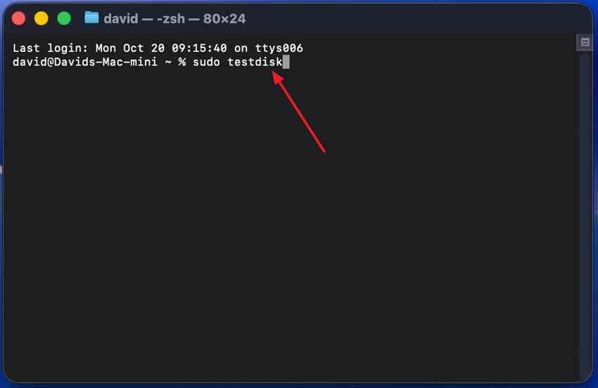 use testdisk recover lost partitions