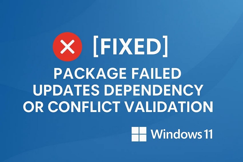 understanding package failed updates error