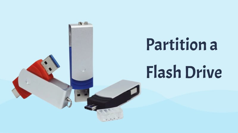 USB-Partitionierung erklärt: Wie man ein Flash-Laufwerk partitioniert