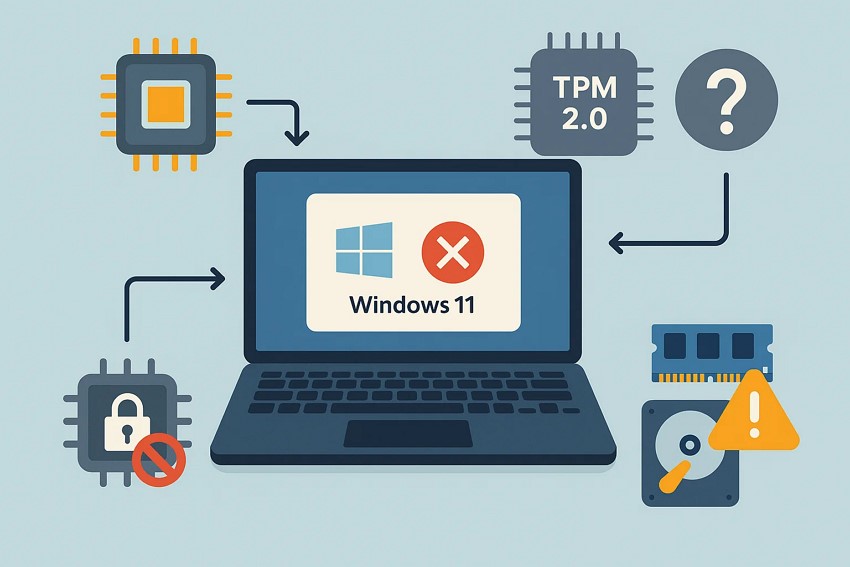 why windows requirement errors occurs