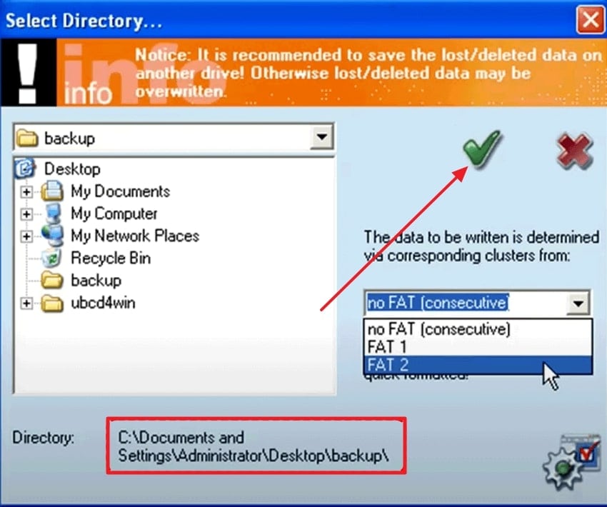 recover lost documents