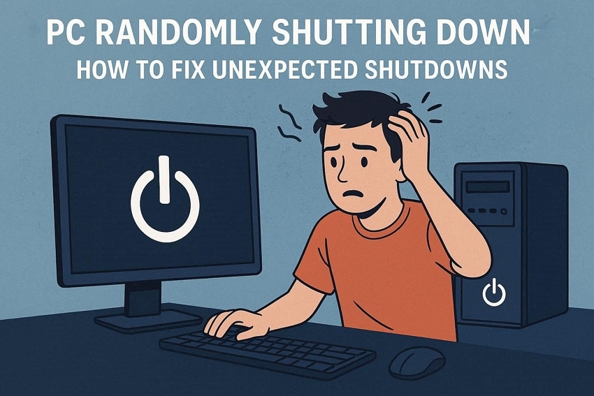 fix pc randomly shutting down