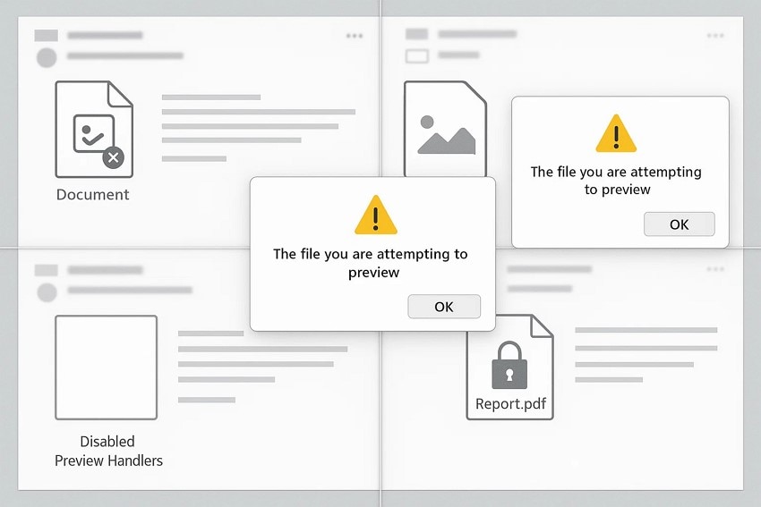 common situations triggering alert