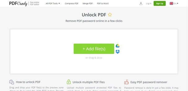 pdfcandy unlock pdf