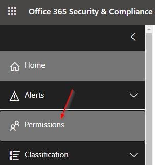 access permissions in office 365