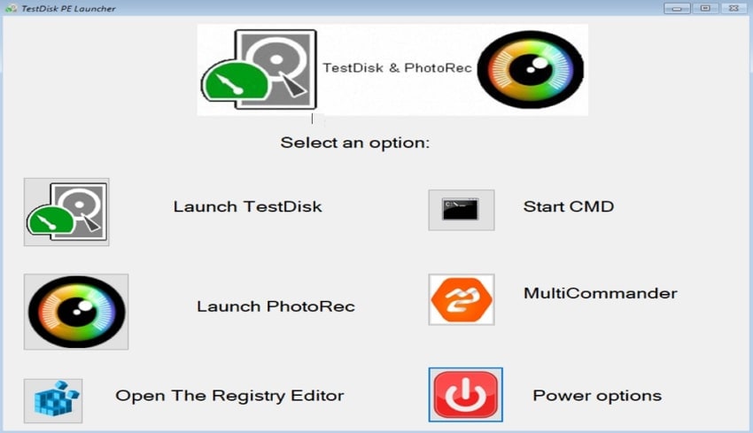 testdisk and photorec recovery tools