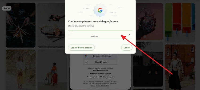 follow on screen prompt on web