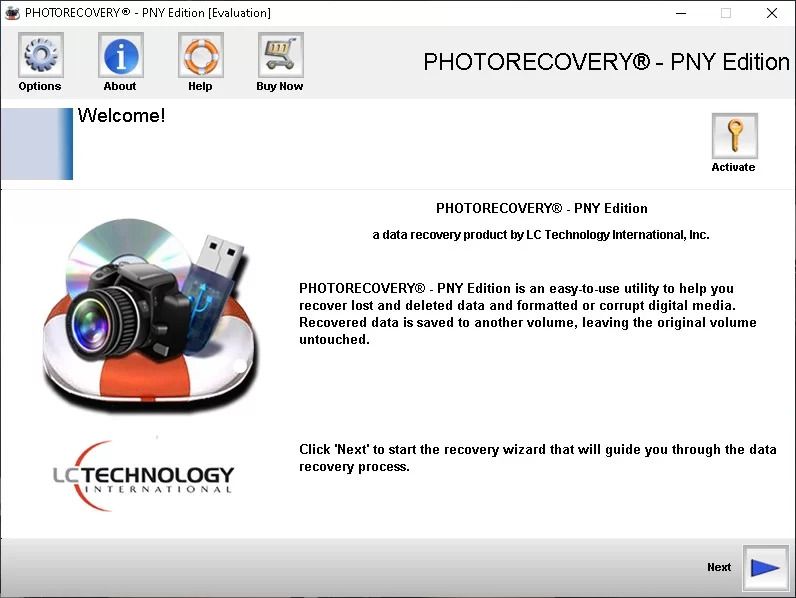 open photorecovery pny edition