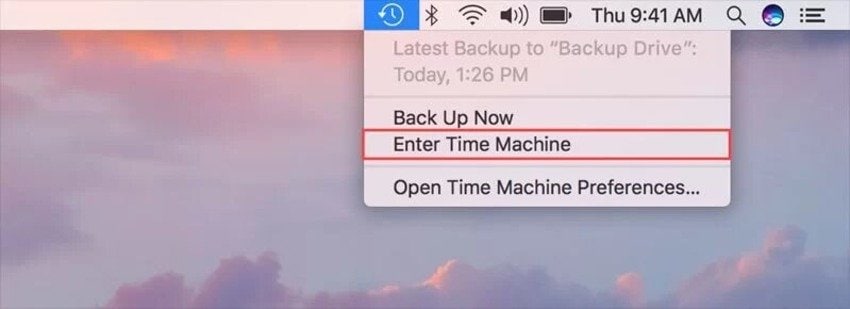 Time Machine verwenden