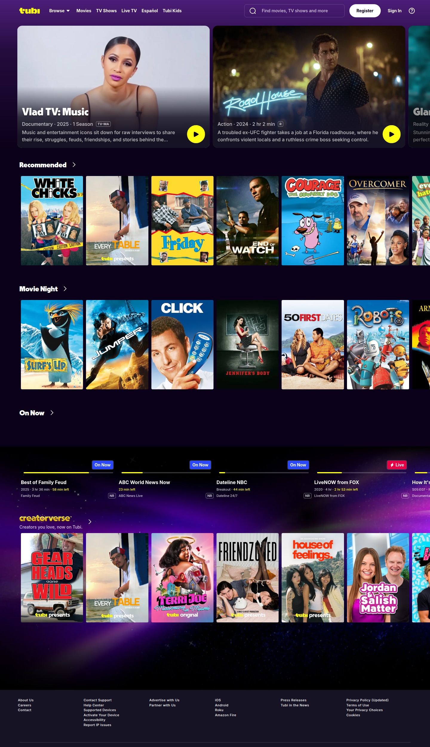 tubi free streaming service