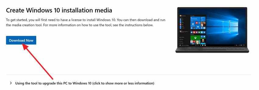 reinstall windows from installation media