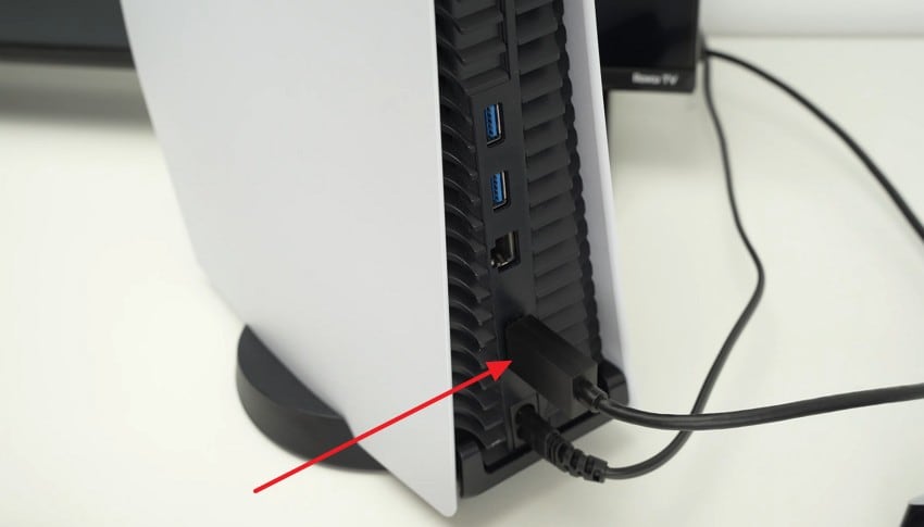 locate the hdmi cable