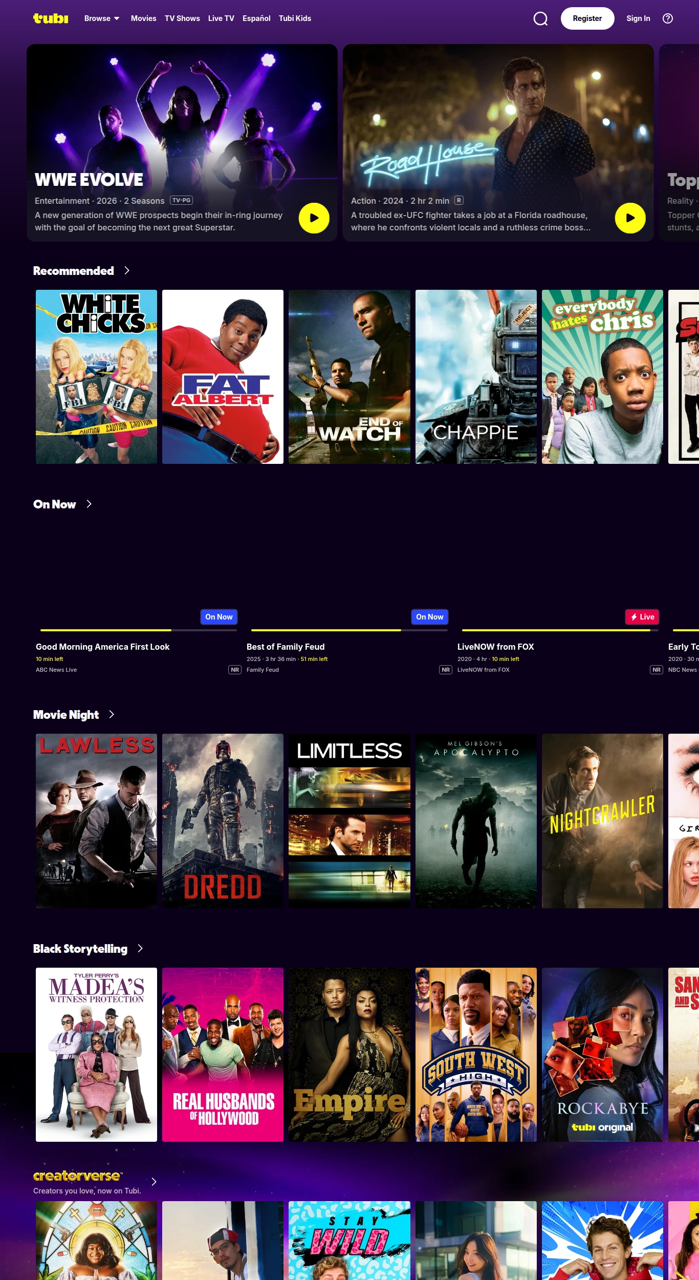 tubi putlocker alternative