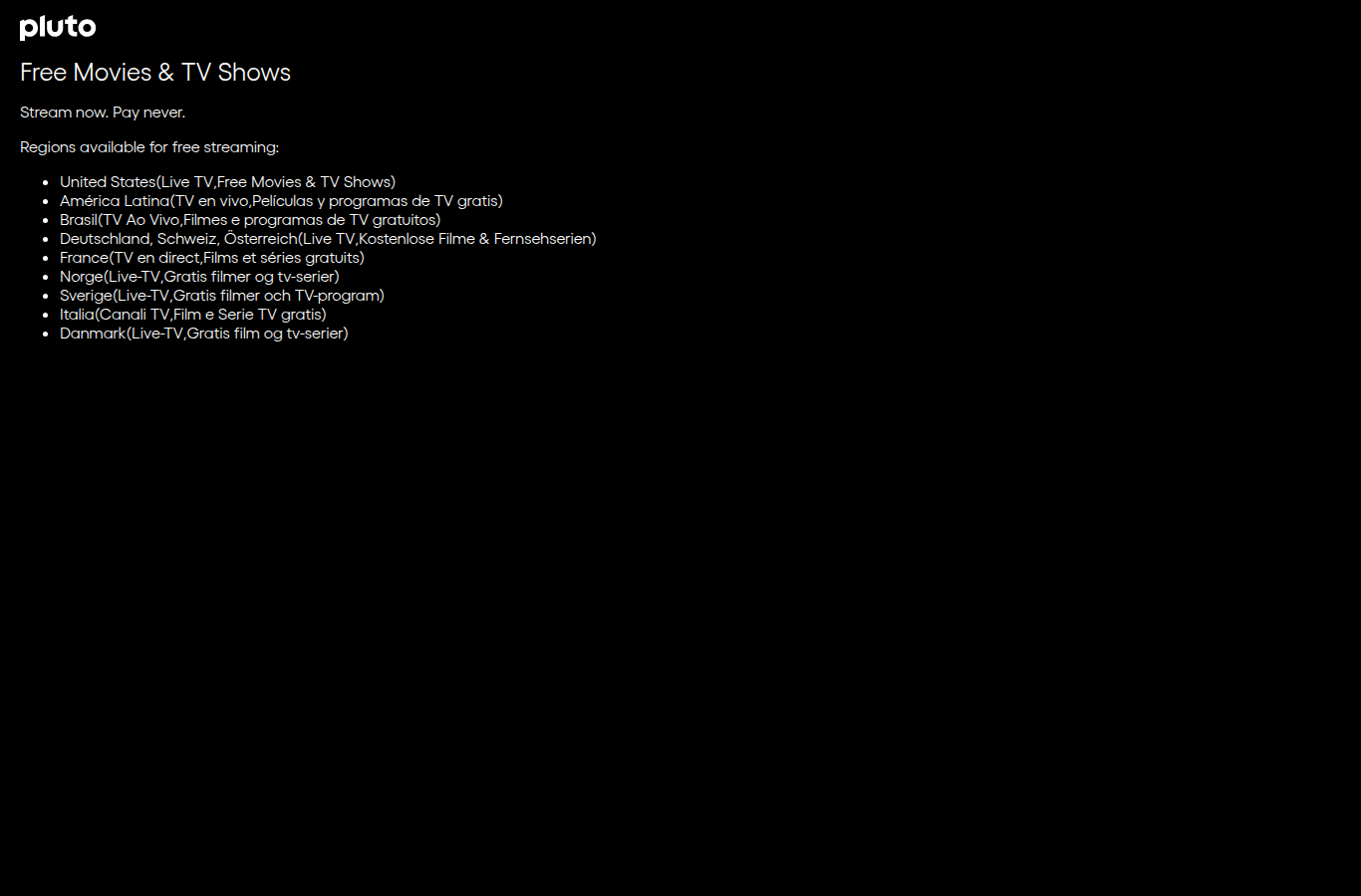 pluto tv putlocker alternative