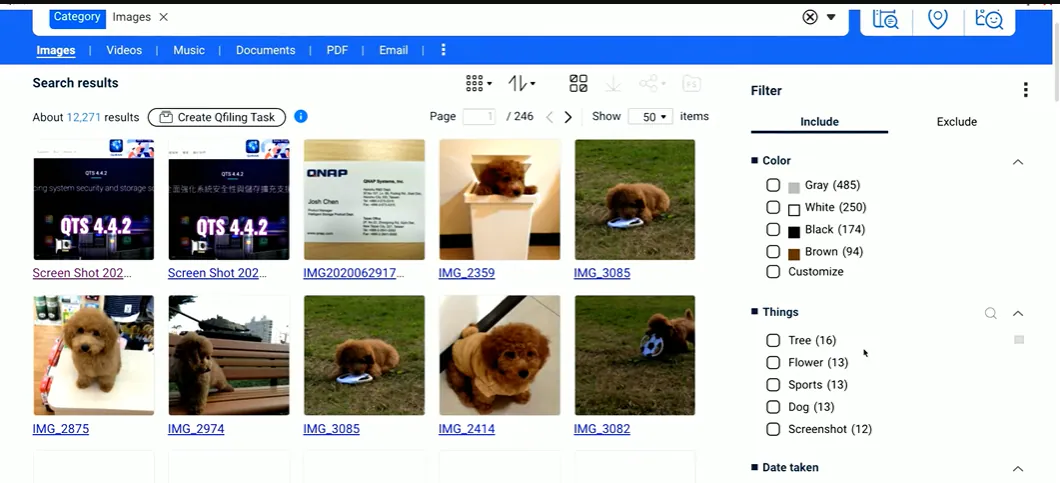 qsearch image searching by object