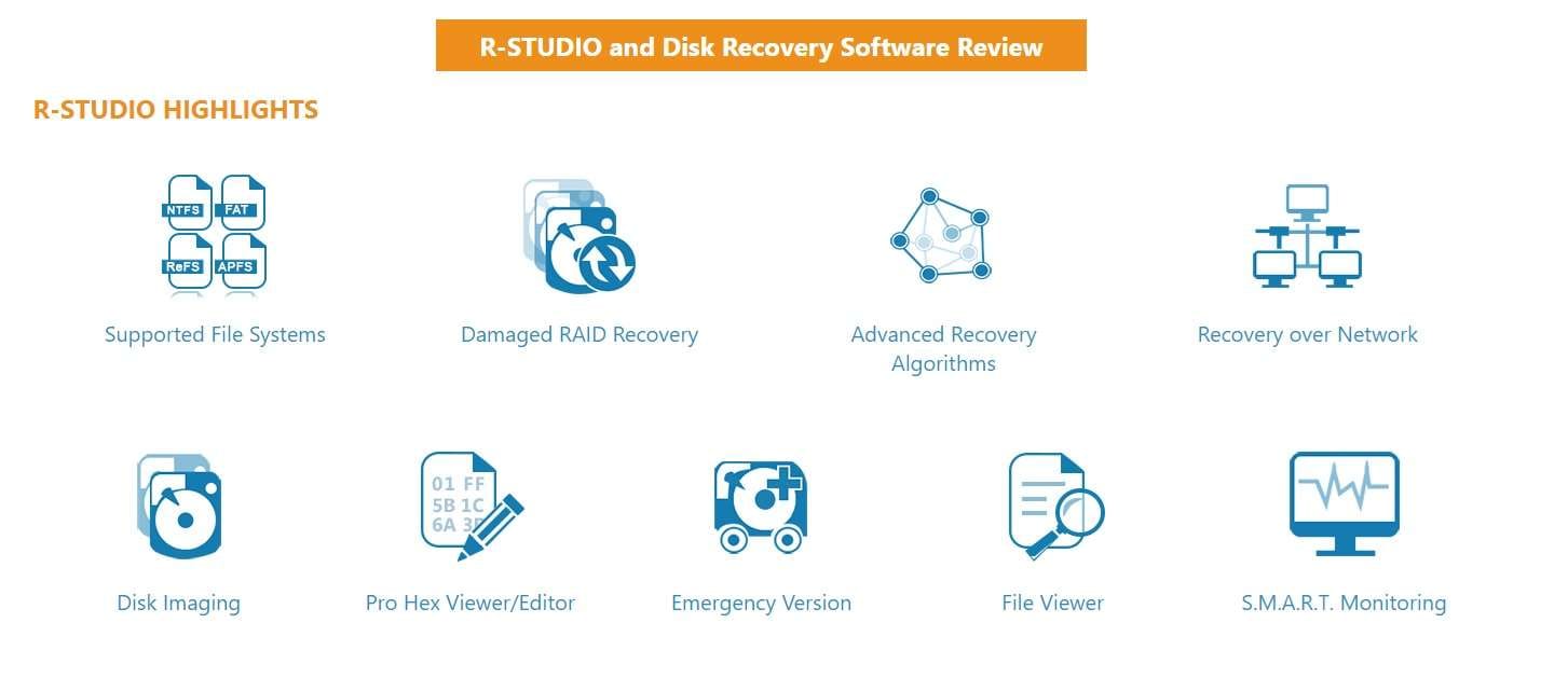 top features of r-studio data recovery