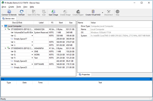 R Studio für Datenrettung