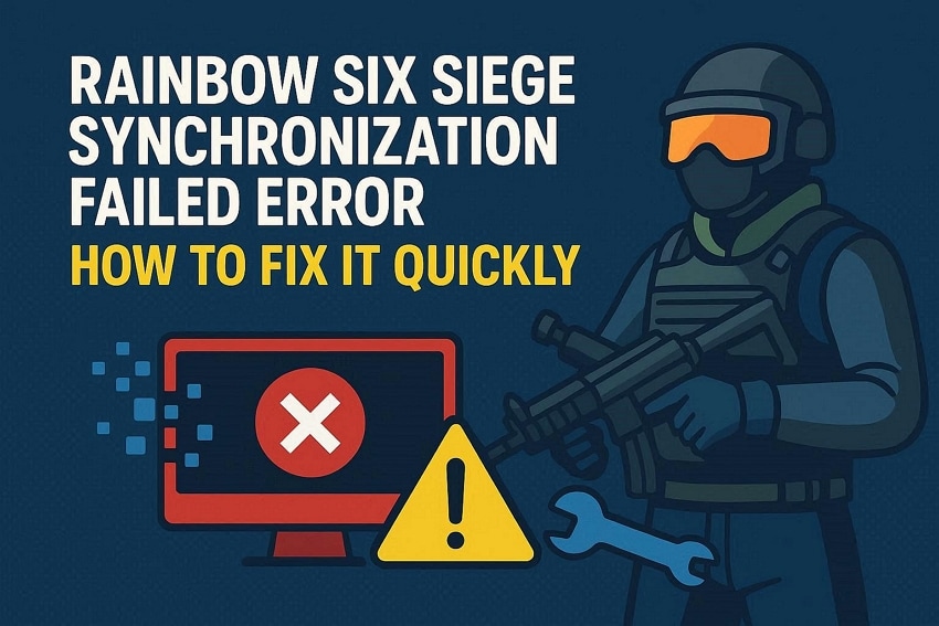 rainbow six siege sync failed error