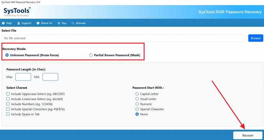 systools for password recovery