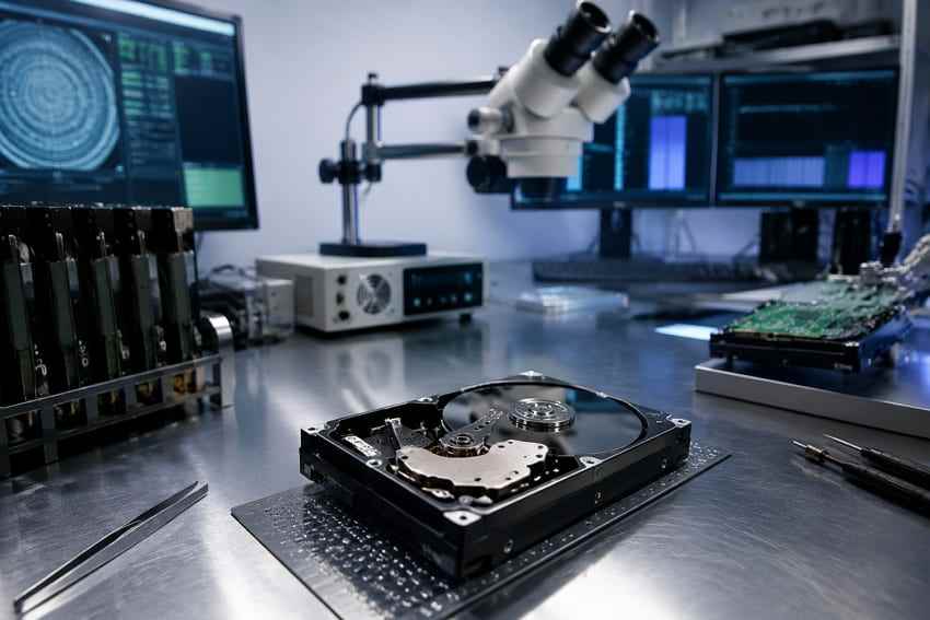 professional raw partition data recovery service