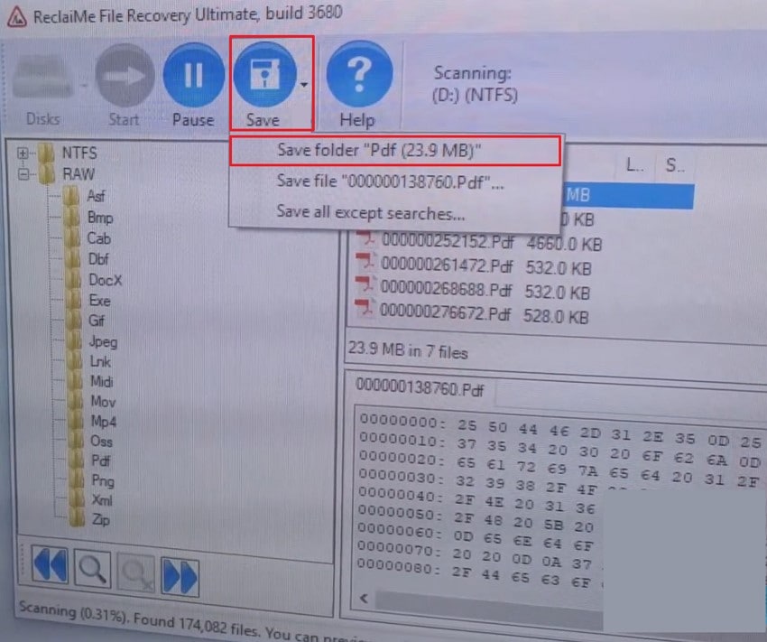 download reconstructed raid layout save folder