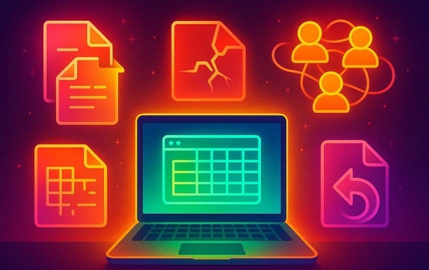 common reasons to recover earlier version