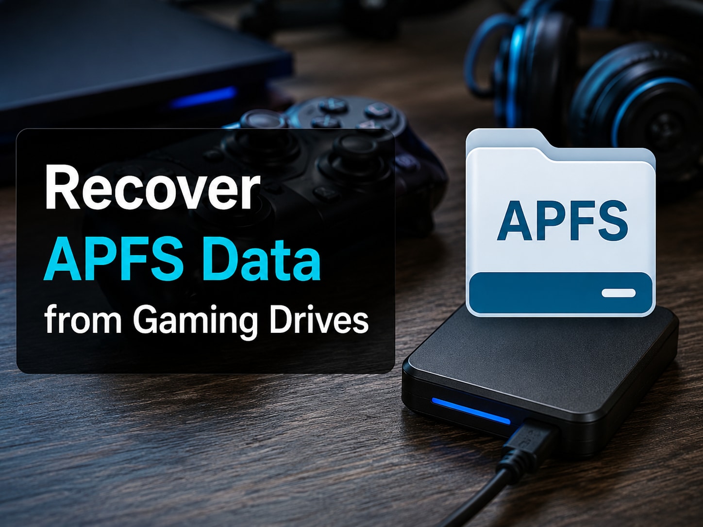 How to Recover APFS Data from Gaming Drives Safely